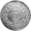 Very Rare Unlisted Silver One Rupee Coin of King William IIII of Calcutta Mint of 1835.