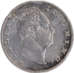 Die doubling Silver One Rupee Coin of King William IIII of Bombay MInt of 1835.