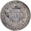 Die doubling Silver One Rupee Coin of King William IIII of Bombay MInt of 1835.