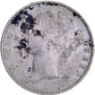 Extremely  Rare Unlisted Silver One Rupee Coin of Victoria Queen of Madras Mint of 1840.