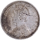 Re-used die of Silver One Rupee Coin of Victoria Queen of Bombay Mint of 1862 with initial J.