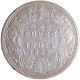 Very Rare Silver One Rupee Coin of Victoria Empress of Bombay Mint of 1885.