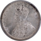 PCGS Genuine Graded Silver One Rupee Coin of King George V of Bombay Mint of 1912.