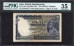 Ten Rupees Banknote of King George V Signed by J W Kelly of 1935.