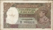 H Prefix Five Rupees Banknote of King George VI Signed by J B Taylor of 1938.