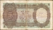 J Prefix Five Rupees Banknote of King George VI Signed by J B Taylor of 1938.