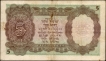 L Prefix Five Rupees Banknote of King George VI Signed by C D Deshmukh of 1944.