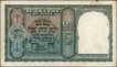 Five Rupees Banknote of King George VI Signed by C D Deshmukh of 1944.