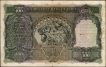 One Hundred Rupees Banknote of King George VI Signed by J B Taylor of 1938 of Madras Circle.