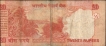 Sheet  Cutting Error Twenty Ruppes Banknote Signed by D Subbarao of Republic India of 2008.