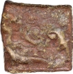 Punch Marked Square Copper Coin of Eran Vidisha Region.