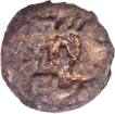 Cast Copper Coin of Erikachha City State Issue.