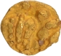 Gajapathi Gold Quarter Fanam Coin of Western Gangas.