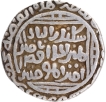 Hadrat Dehli  Mint  Silver Tanka Coin  of Ala ud din Muhammad Khilji of Dehli Sultanate.