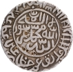 Islam Shah Suri Satgaon Mint  Silver Rupee  AH 952 Small flan circular area type Coin of Dehli Sultanat.