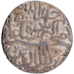 Khuld Allahu type Lahore  Mint  Silver Rupee AH 973 Coin of Akbar.