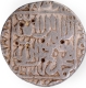 Akbar Silver Rupee Coin of Qannauj Shahgarh Mint with Hijri year 967.