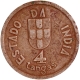  Repubic of Portuguese Copper-Nickel  Four Tangas  1934 AD Coin of Indo-Portuguese.  