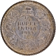 Gem Uncirculated Silver Quarter Rupee Coin of King George V of Calcutta Mint of 1913.