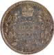 Silver Half Rupee Coin of King Edward VII of Calcutta Mint of 1907.