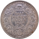 Silver Half Rupee Coin of King George V of Bombay Mint of 1924.