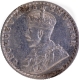 Silver Half Rupee Coin of King George V of Bombay Mint of 1924.