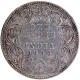 B Incused Silver One Rupee Coin of Victoria Empress of Bombay Mint of 1900.