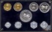 1970 Proof Set of Food For All of Bombay Mint  of Republic India.