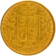 United Kingdom Gold Sovereign Coin of Victoria Queen of 1869.