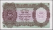 Five Rupees Banknote of King George VI Signed by C D Deshmukh of the year 1944.