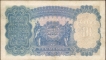 Ten Rupees Banknote of King George VI Signed by J B Taylor of the year 1938.