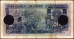 Cancelled Vinte Rupias Banknote of Banco Nacional Ultramarino of Indo Portuguese of 1945.