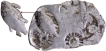 Silver Punch Marked Karshapana Coin of Magadha Janapada Series I fish type.