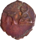 Copper Coin of Taxila Local Coinage of Post Mauryas.