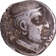 Very Rare Silver Drachma Coin of Jivadaman I of Western Kshatrapas.