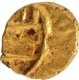 Gold Half Fanam Coin of Hoysala Dynasty of Sri Lakshmi type.