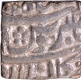  Bangala Mint Silver Square Rupee AH 1010 Coin of Akbar.