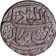 Crude Strike Allahabad  Mint  Silver Rupee Rebellion Issue Coin of Akbar with almost complete legend visible.