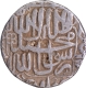 Akbar Silver Rupee Coin of Bhakkar Mint of Mughal Empire.