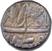 Silver One Rupee Coin of Akbar of Berar Mint of Mihr Month.