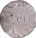   Ahmadnagar  Mint  Silver  Rupee  AH 1097 (Retrograde) Coin of Aurangzeb Alamgir.