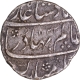 Ahmadnagar Mint Silver Rupee AH 1122 /4 RY Coin of Shah Alam Bahadur.