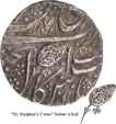 Sri Amritsar Mint Silver Rupee VS  1878  (1821  AD) Coin Ranjit Singh of Sikh Empire.