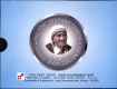 2010 Proof Coin Set of  Mother Teresa Birth Centenary  of Calcutta Mint.