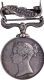 Crimea War Silver Medal of Victoria Queen of 1854.