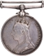 Second Afghanistan War Silver Medal of Victoria Queen of 1881.