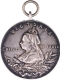 Royal Army Temperance Silver Medal of Victoria Empress of 1901.