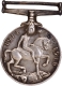 First World War Miniature Silver Medal of King George V of 1919.