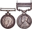 Kaisar-i-Hind & British War Silver Medals of King George V.