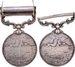 Kaisar-i-Hind India General Service Silver Medals of King George V.